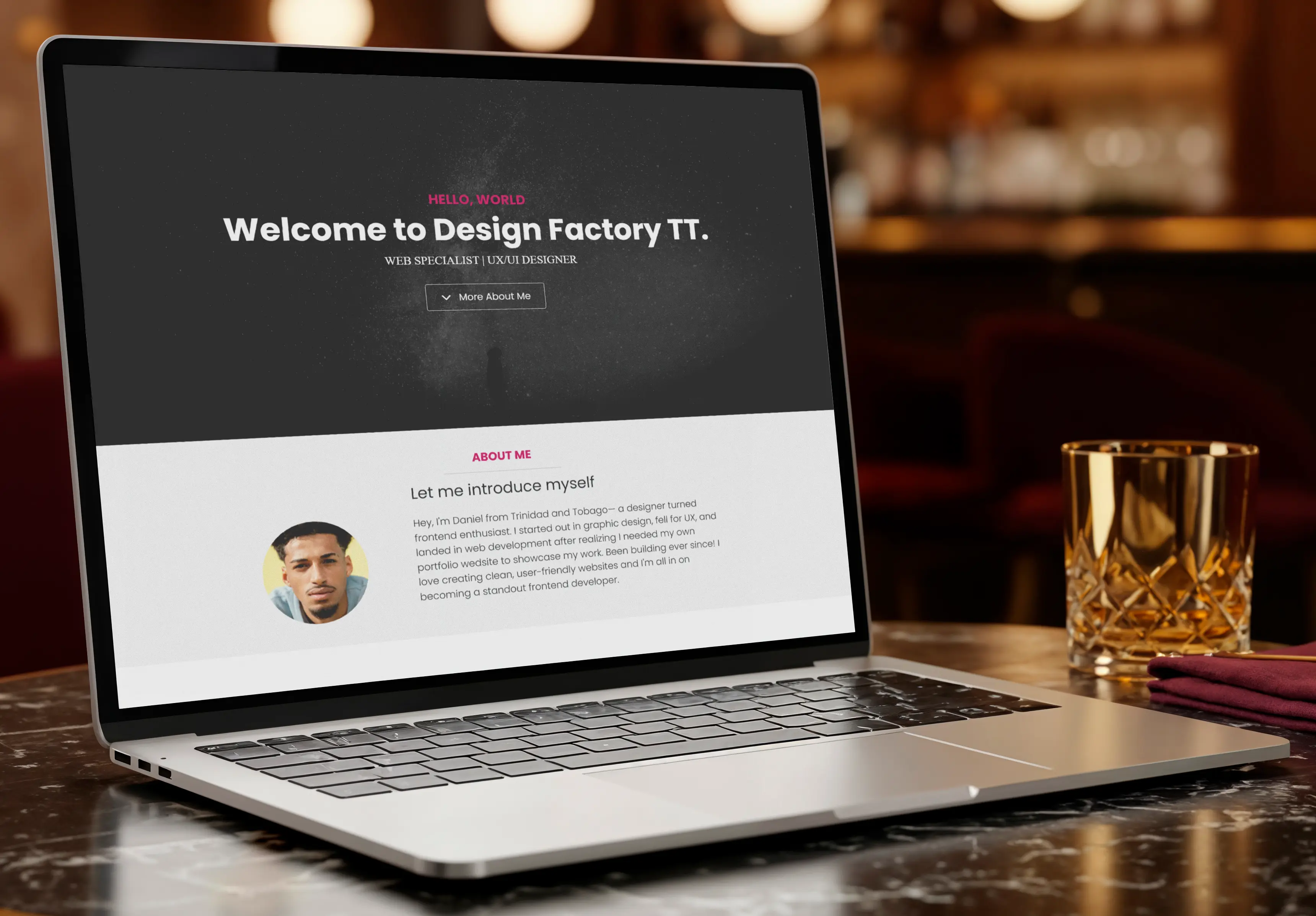 Design Factory TT Project Screenshot